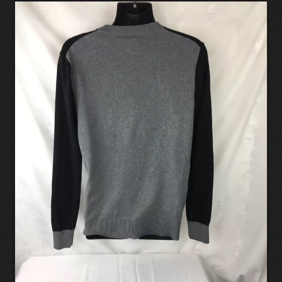 J. Ferrar Button Up Cardigan Argyle Sweater Size M - Picture 2 of 4